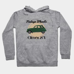 Vintage Wheels - Citroën 2CV Hoodie